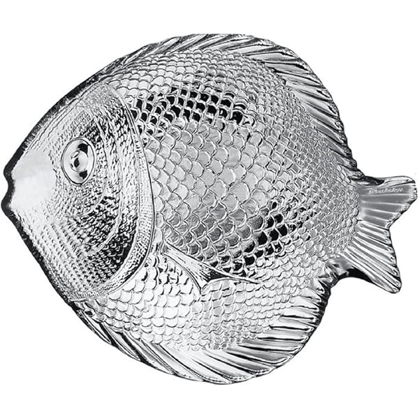 herring fish 皿 Buy Pasabahce 10258, 14.25”x10.5'' Large Glass Dinner Fish